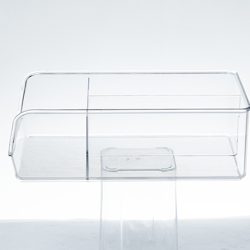 Boîte de rangement en plastique transparent